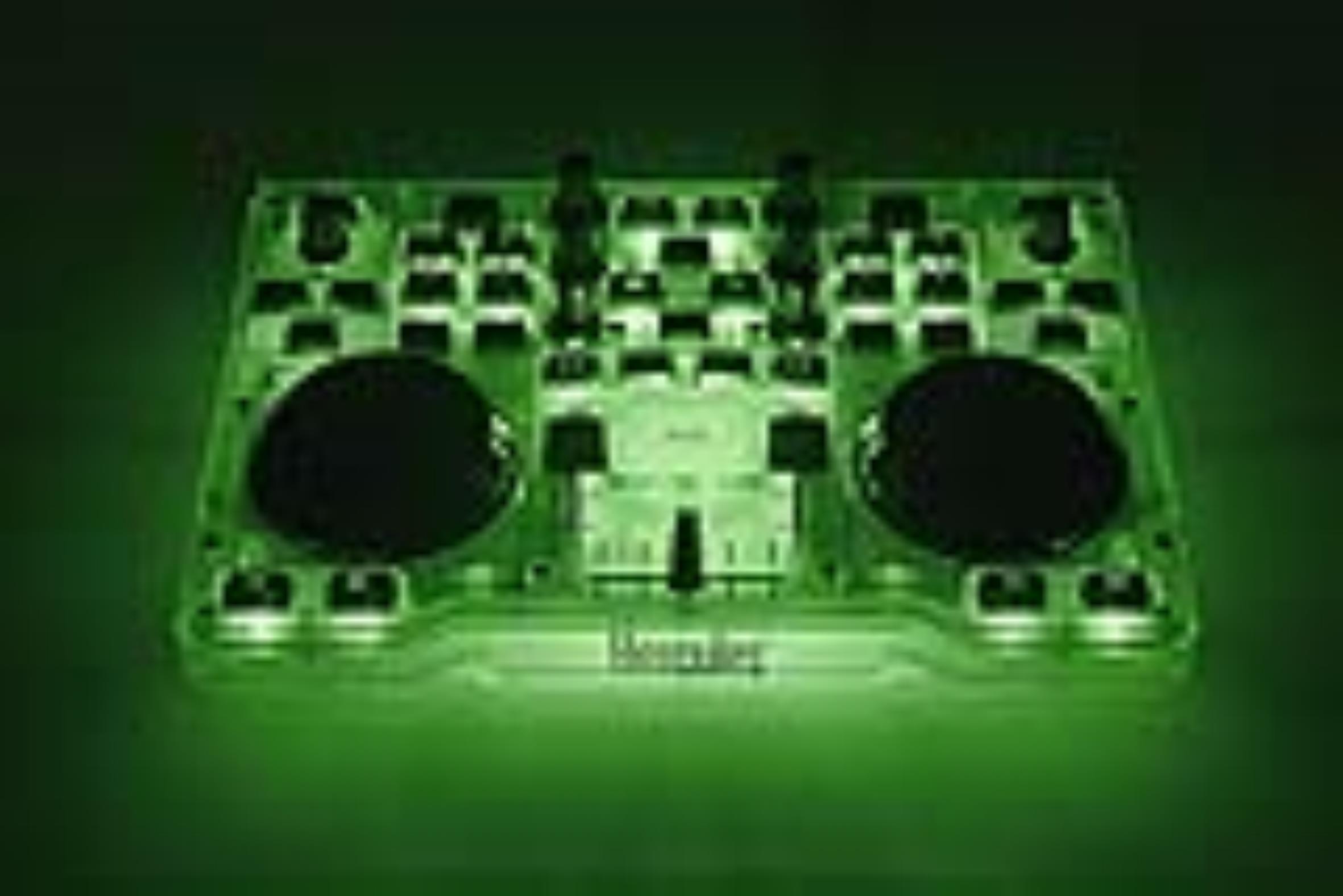 HERCULES Controller per DJ Hercules Glow green
